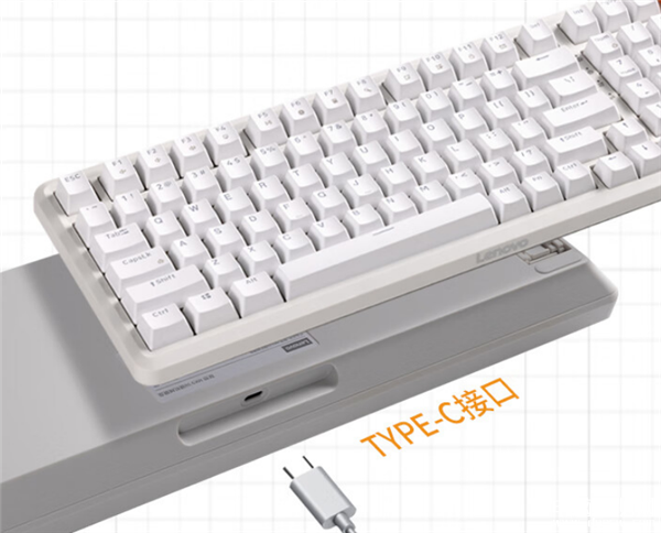 联想MK9有线机械键盘上架销售 98键配列、Type-C接口售价99.9元，权威硬件评测网站,www.dnpcw.com