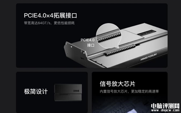 铭凡DEG1显卡扩展坞开启预售 支持RTX4090/RX7900XTX售价499元，权威硬件评测网站,www.dnpcw.com