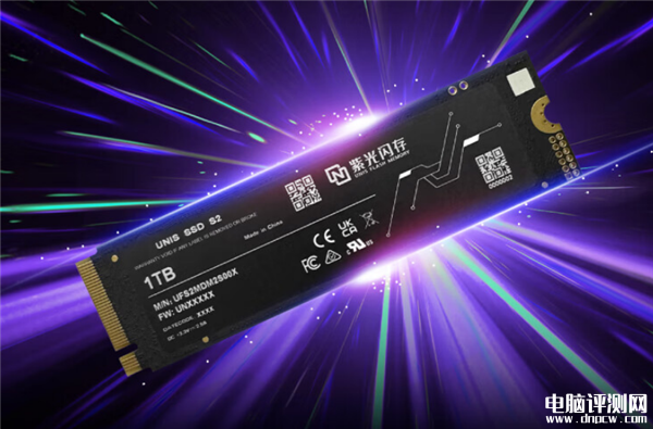 紫光闪存S2系列PCIe 4.0 SSD 1TB上市 标配1mm石墨烯散热贴售价449元，权威硬件评测网站,www.dnpcw.com