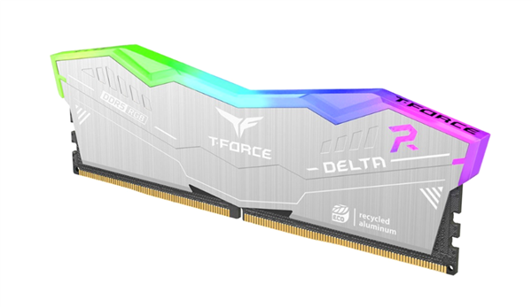 十铨推出使用PCR再生塑料的T-FORCE DELTA RGB ECO DDR5内存，权威硬件评测网站,www.dnpcw.com