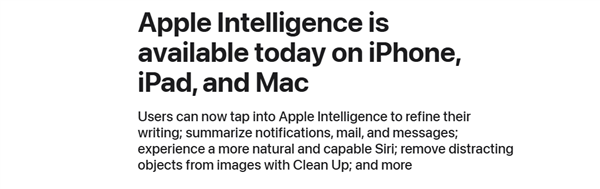 iOS 18.1正式版发布 苹果Apple Intelligence重磅上线，权威硬件评测网站,www.dnpcw.com