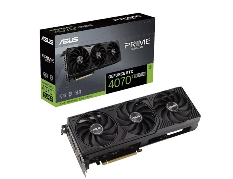 华硕Prime RTX 4070 Ti Super显卡即将上市 OC频率2640MHz，权威硬件评测网站,www.dnpcw.com